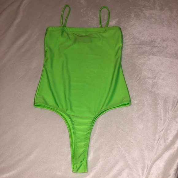 Neon green bodysuit - Picture 1 of 1
